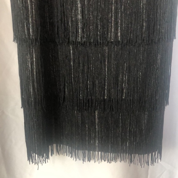 Black Flapper mini dress by Costume USA by Amscan. Size 6-8. Halloween Ready!! - Picture 6 of 12